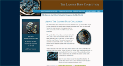 Desktop Screenshot of landerblueturquoise.com